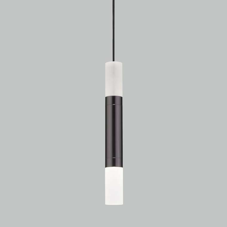 Подвесной светодиодный светильник 50210/1 LED черный жемчуг Axel