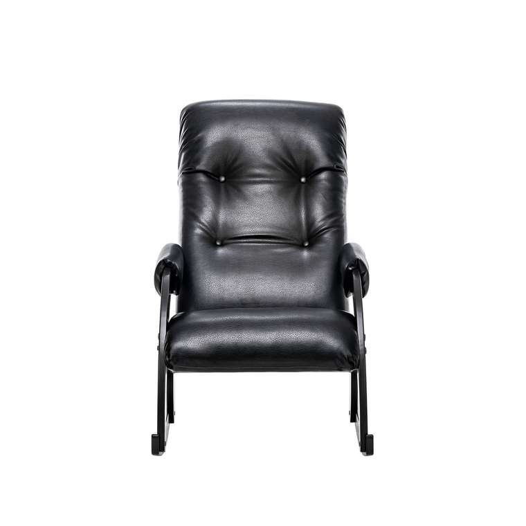 Кресло-качалка Модель 67 черного цвета