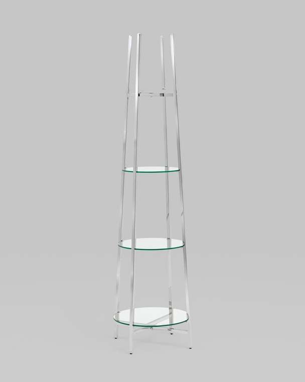 Стеллаж Ланс серебряного цвета