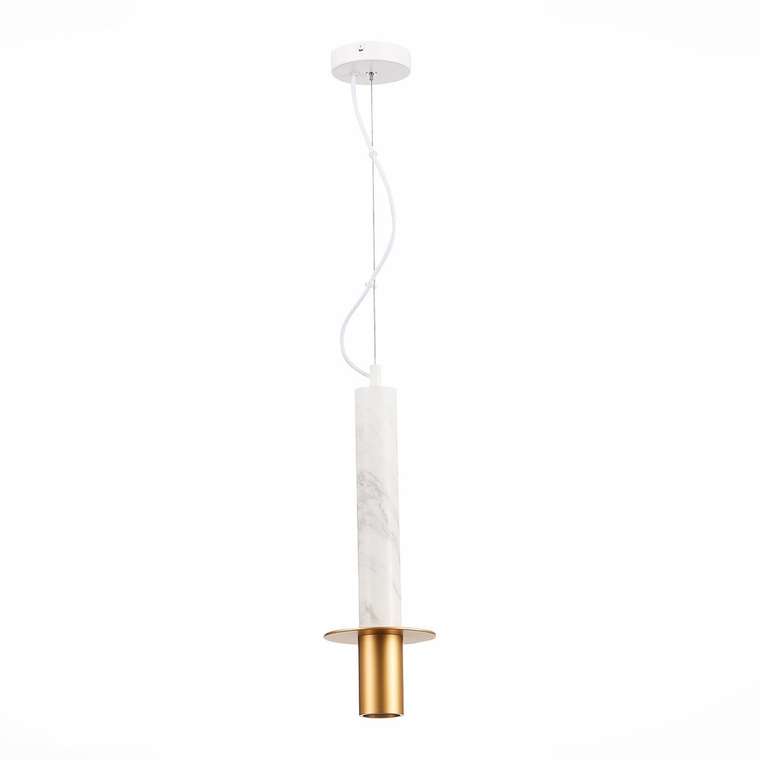 Подвесной светильник Varese бело-золотистого цвета