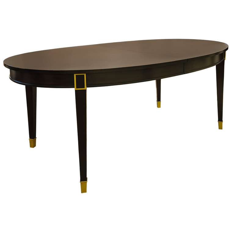 Обеденный стол раздвижной Modena коричневого цвета