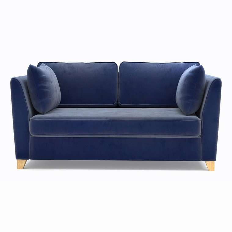 Двухместный диван ST Wolsly синего цвета