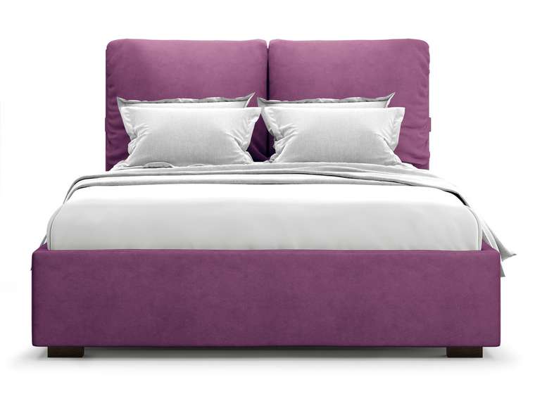 Кровать Trazimeno 180х200 пурпурного цвета с подъемным механизмом