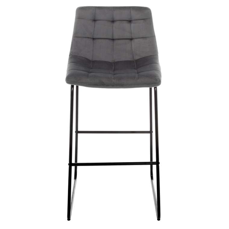 Барный стул Stil серый на металлокаркасе