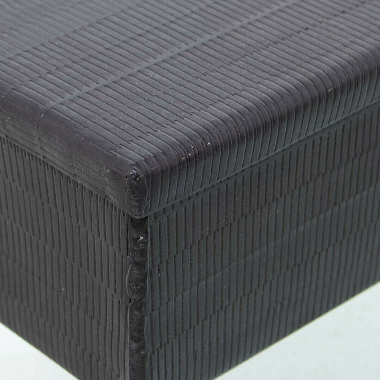 Набор шкатулок Чёрный Металл 28 x 18 x 8 cm 22 x 7 x 14 cm 2 Предметы