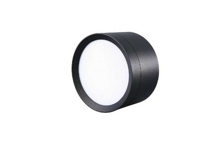 Накладной светильник Fumi LTP-D002-01GX53-B (алюминий, цвет черный)
