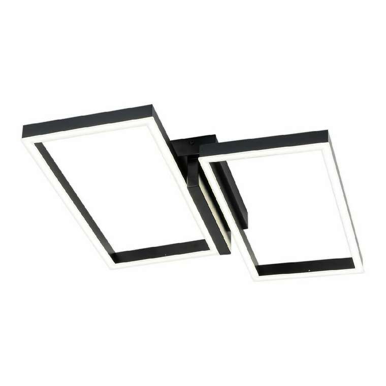 Потолочный светильник Scales 10209/2LED Black (акрил, цвет белый)