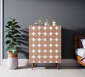 Комод Berber с ящиками и дверцами 17 принт