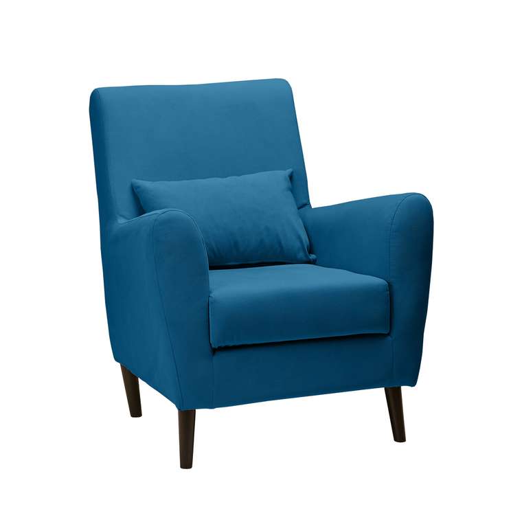 Кресло Либерти синего цвета