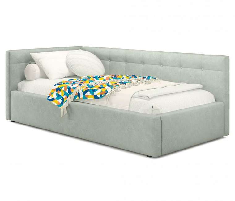 Кровать Bonna 90х200 серого цвета