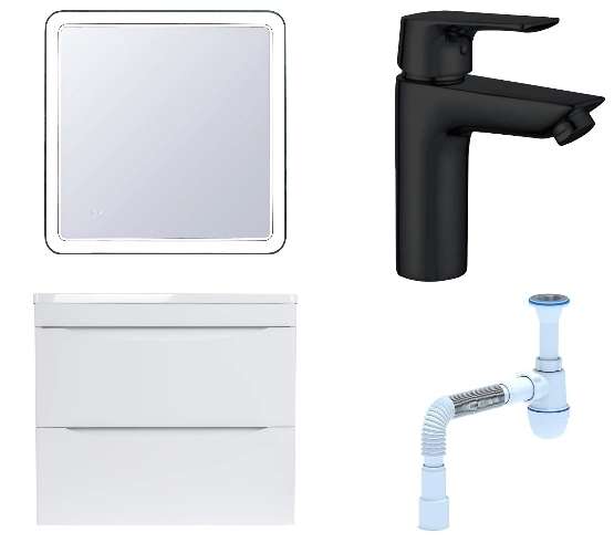 Комплект: Мебель для ванной Бергамо