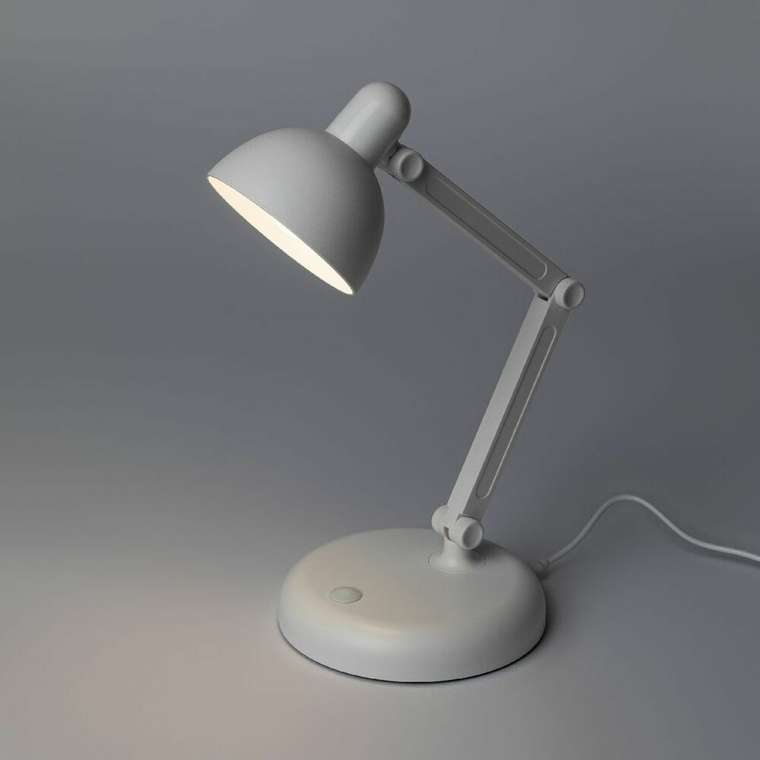 Настольная лампа NLED-514 Б0059843 (пластик, цвет белый)