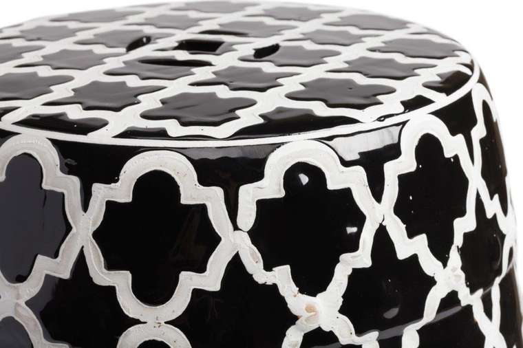 Керамический столик-табурет Istanbul Stool Black