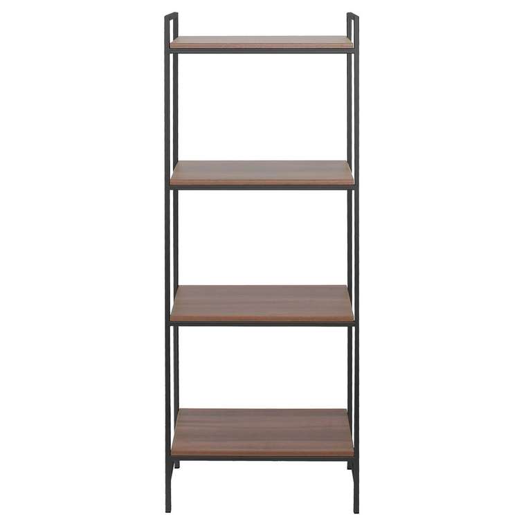 Стеллаж Alto коричневого-черного цвета 