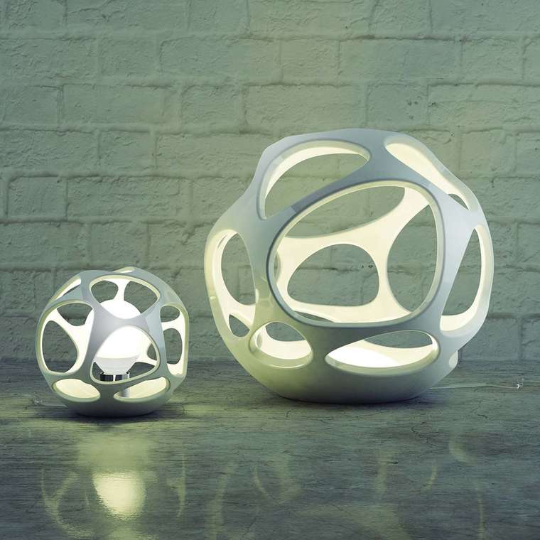 Настольная лампа Organica 5146 (акрил, цвет белый)