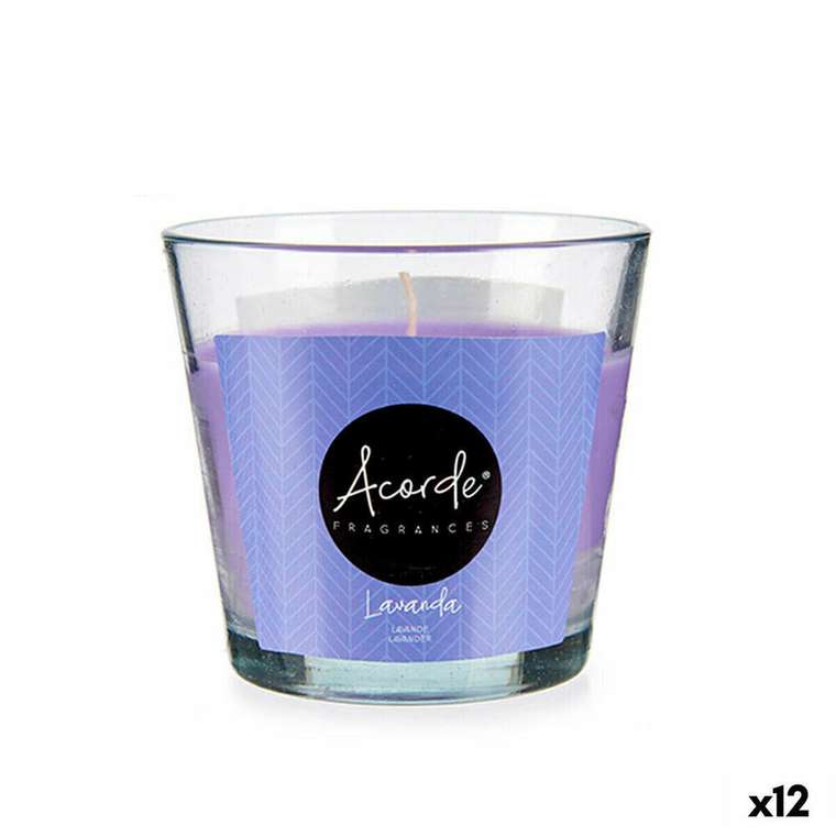 Ароматизированная свеча Acorde 1265-50H Лаванда 120 g (12 штук)
