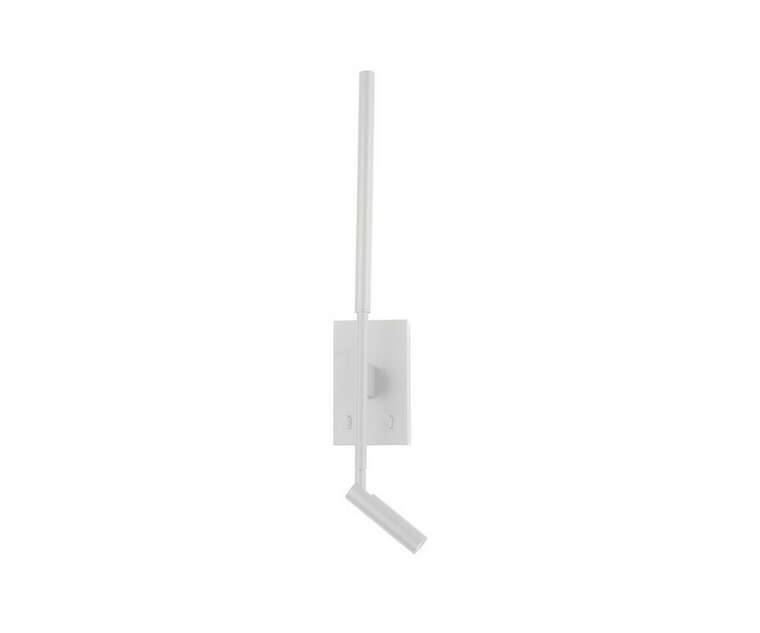 Настенный светильник Прани белый w10*2,5 h44,5 Led 3W+5W (3000K)