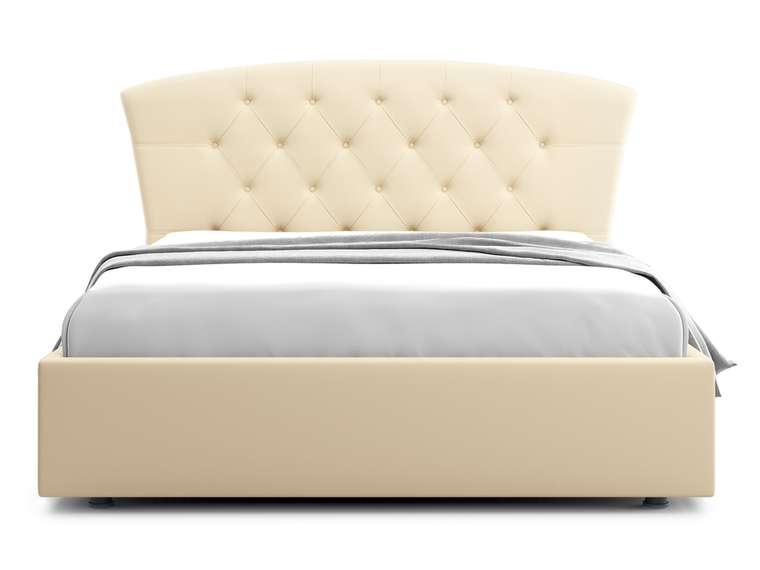 Кровать Premo 180х200 светло-бежевого цвета с подъемным механизмом 