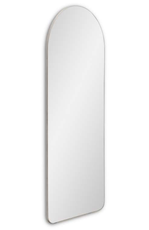 Настенное зеркало Arch XL в раме серебряного цвета