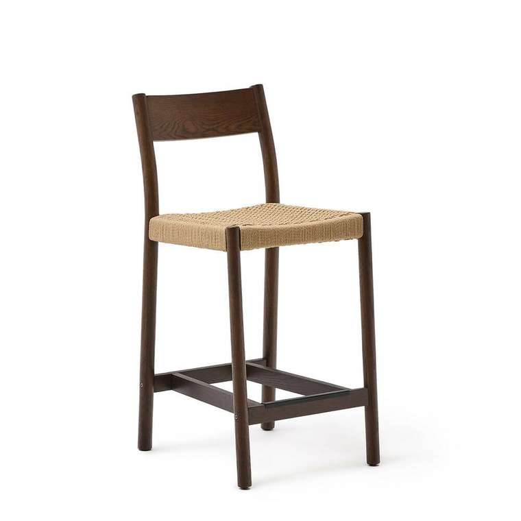 Полубарный стул Analy бежево-коричневого цвета