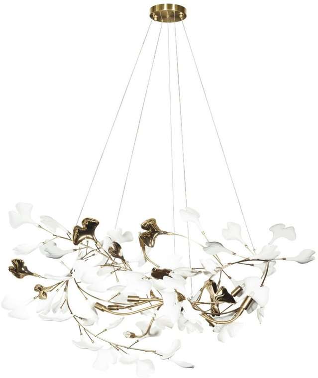 Подвесная люстра светодиодная Loft It Fleur 10125/8 с цветами