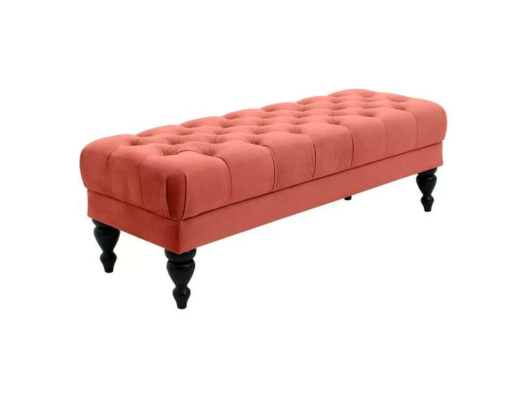 Банкетка Jazz кораллового цвета