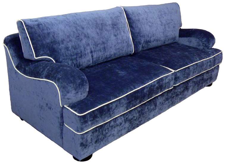 Диван-кровать Хилтон синего цвета 