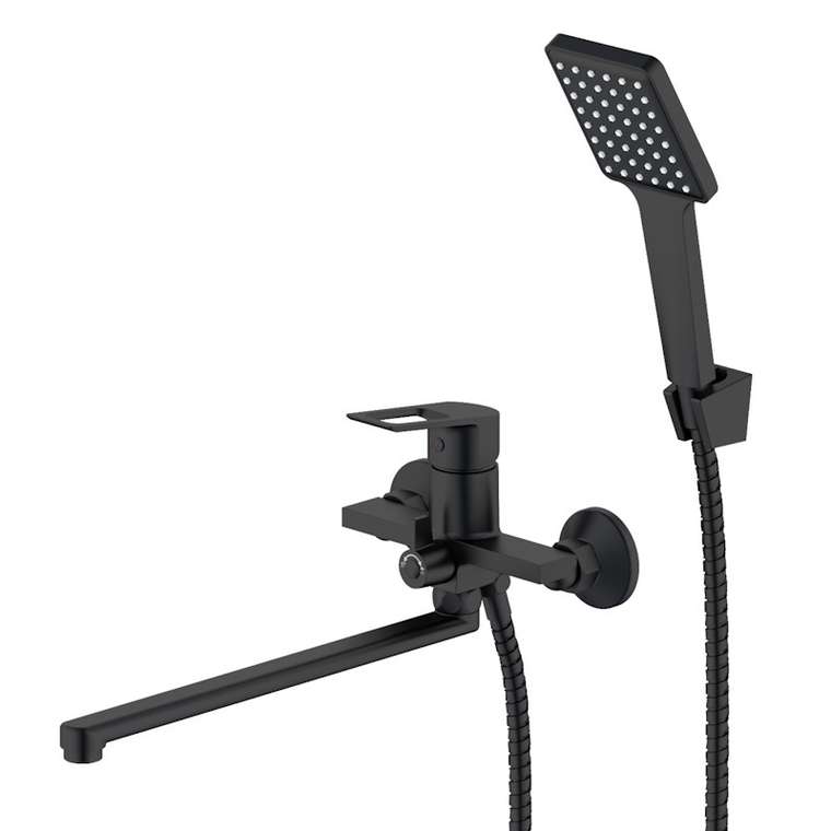 Смеситель для ванны VODA SF31B, черный