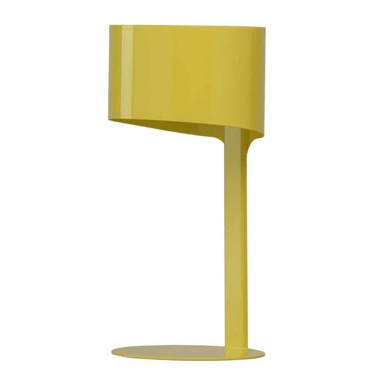 Настольная лампа Идея желтого цвета