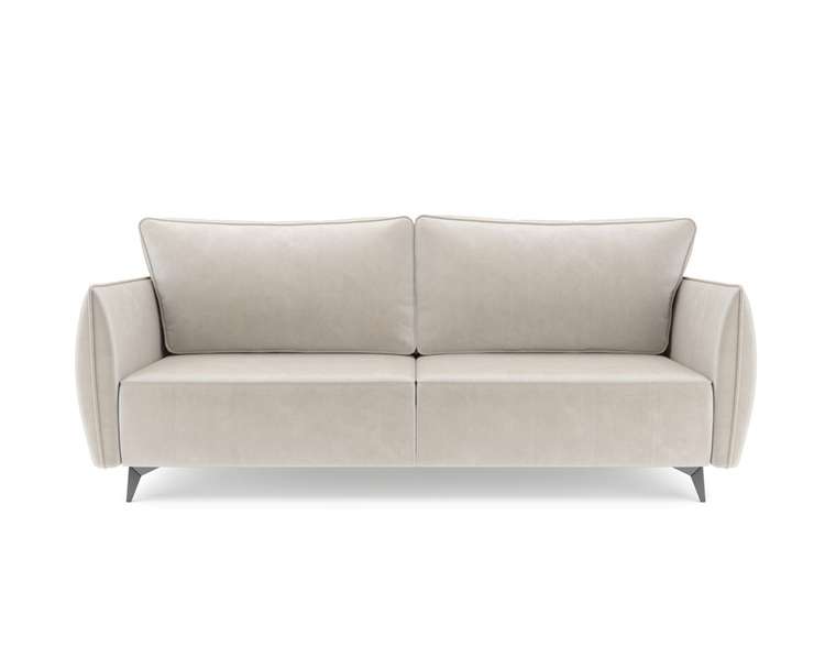 Прямой диван-кровать Осло бежевого цвета