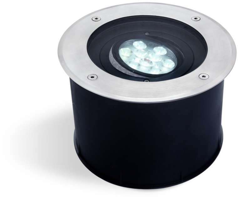 Встраиваемый круглый светильник уличный IP67 светодиодный Oasis Light c LED W7037A-3K SS