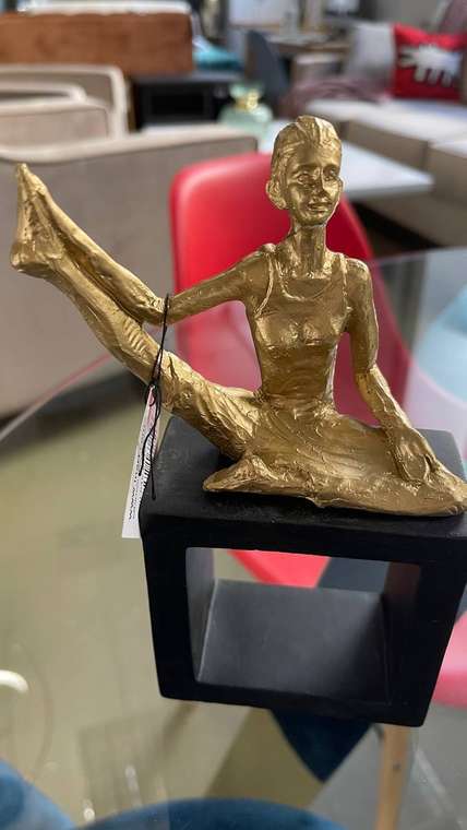 Статуэтка Gymnaste черно-золотого цвета