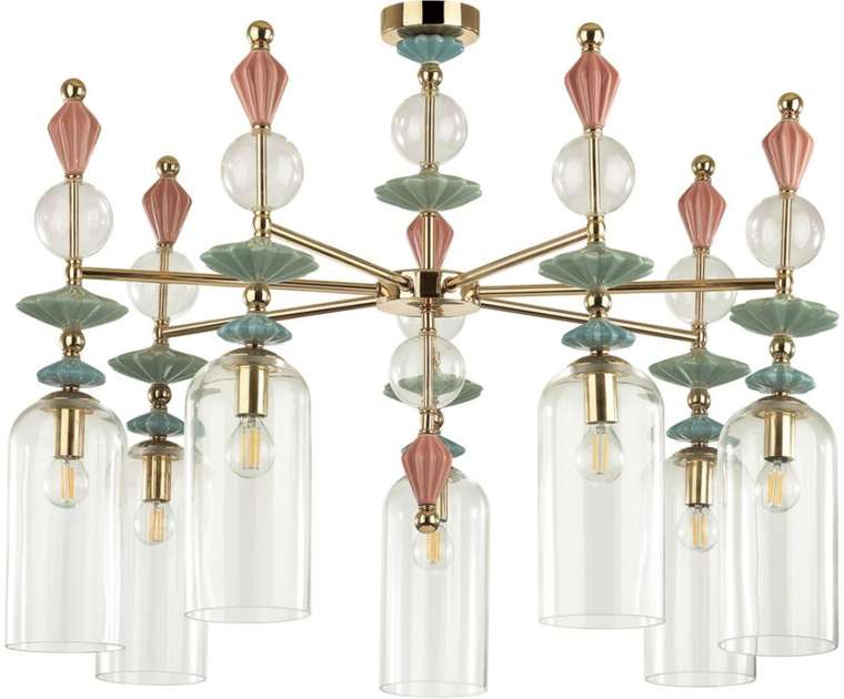 Потолочная люстра Odeon Light Bizet 4855/7C