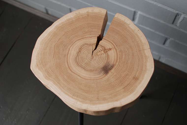 Журнальный Стол Tree 20 с черными ножками