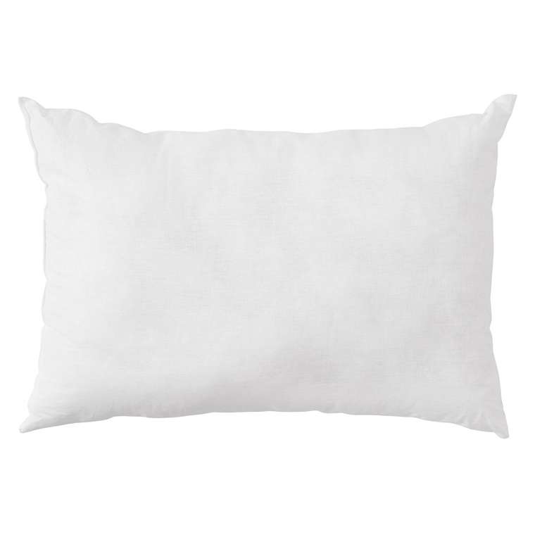 Подушка 40х60 белого цвета