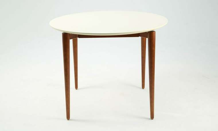 Обеденный стол Pawook К 100 бежево-коричневого цвета