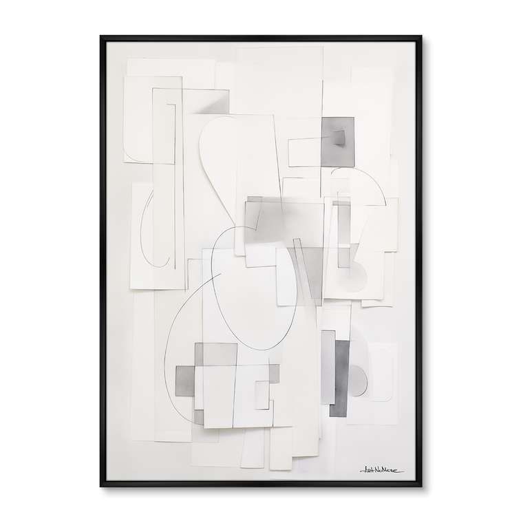 Репродукция картины Search for the shapes, No 1, 2024г.