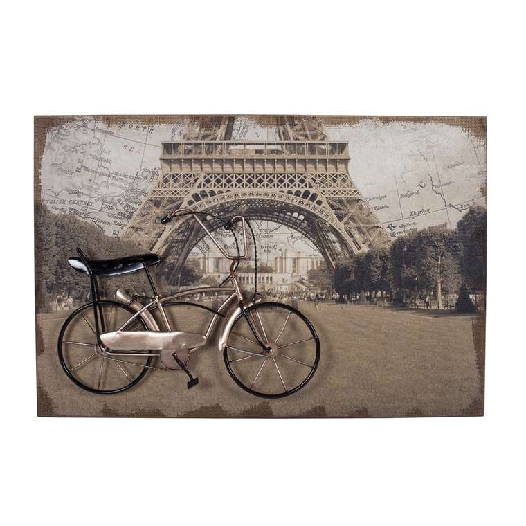 Декоративное настенное панно "Paris Story"