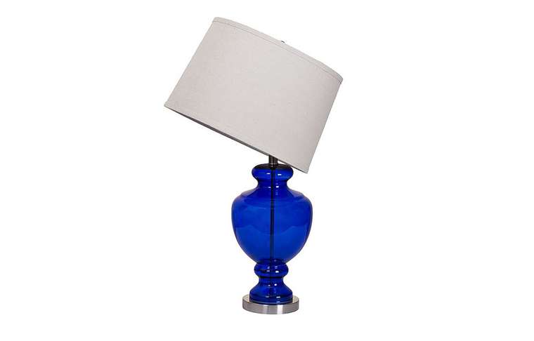  Лампа настольная (синяя) 
