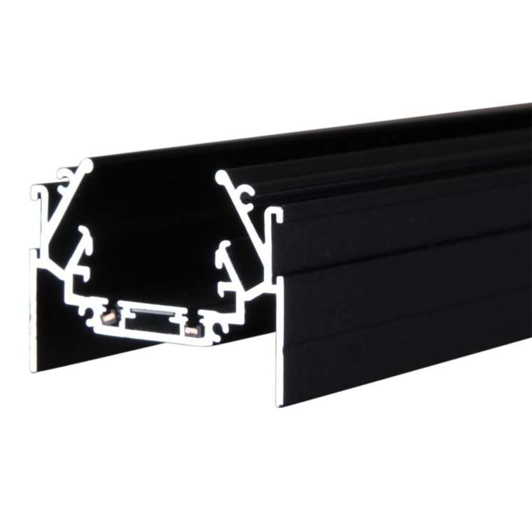 Магнитный шинопровод для натяжных потолков (гарпун) Reluce RL 06300 track rail 3000mm BK