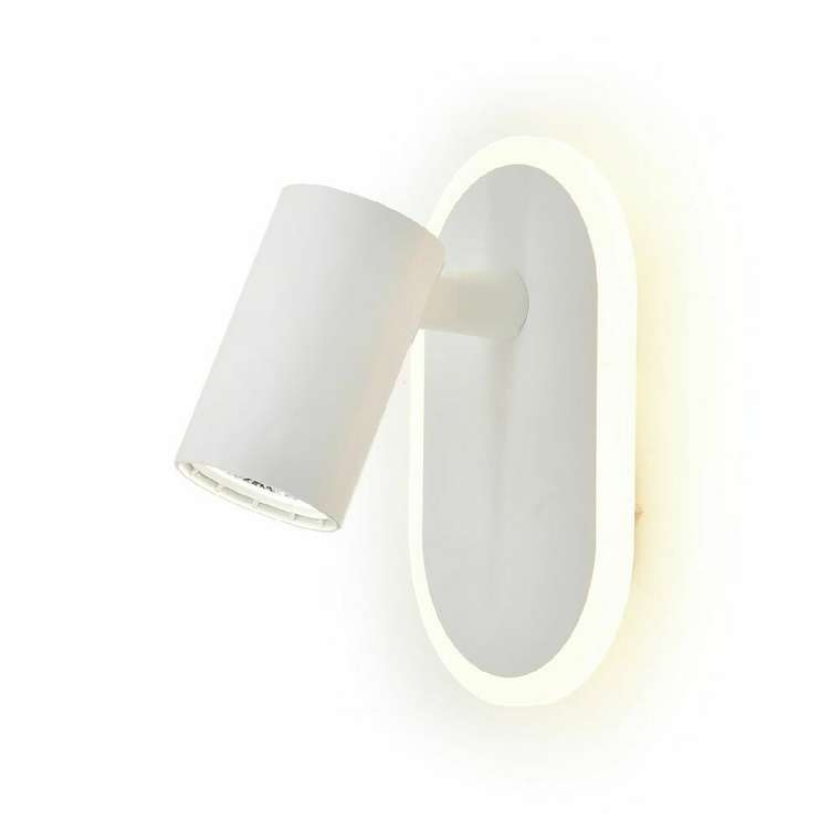 Спот Omega 10222/2LED White (металл, цвет белый)