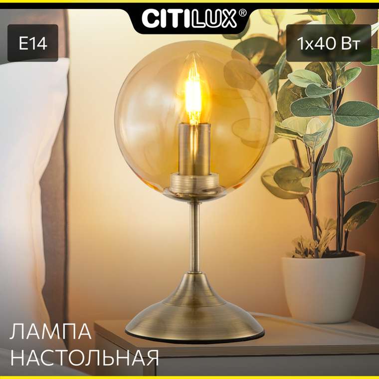 Citilux Томми CL102813 Настольная лампа Бронза