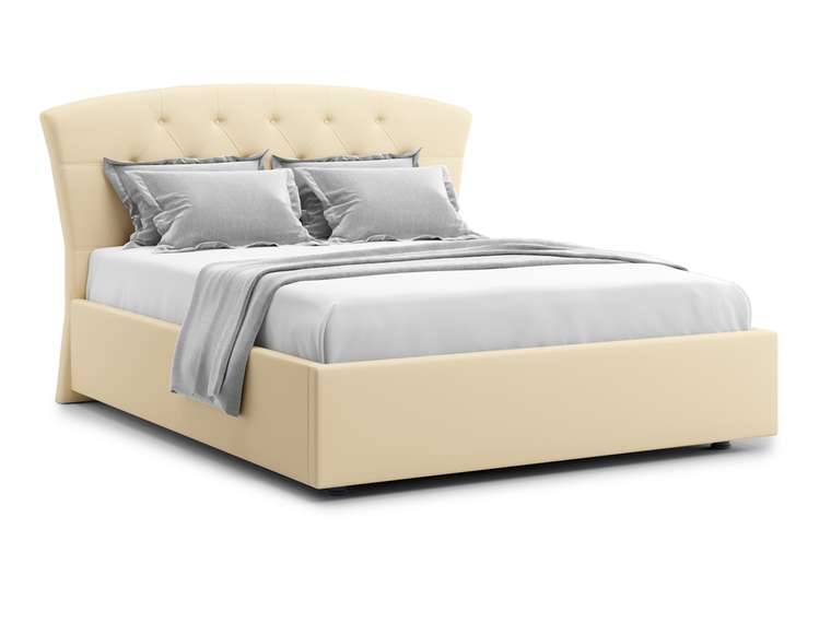 Кровать Premo 120х200 бежевого цвета с подъемным механизмом