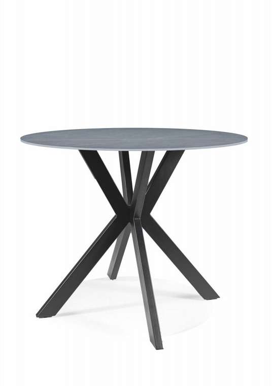 Стол обеденный Talia 90 серого цвета