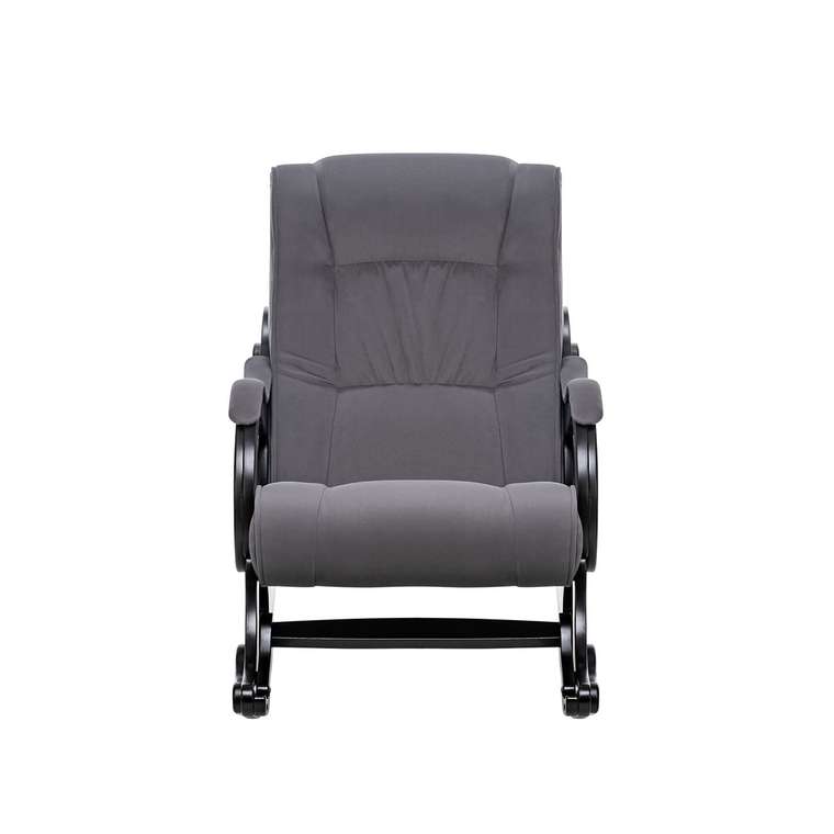 Кресло-качалка Модель 77 серого цвета