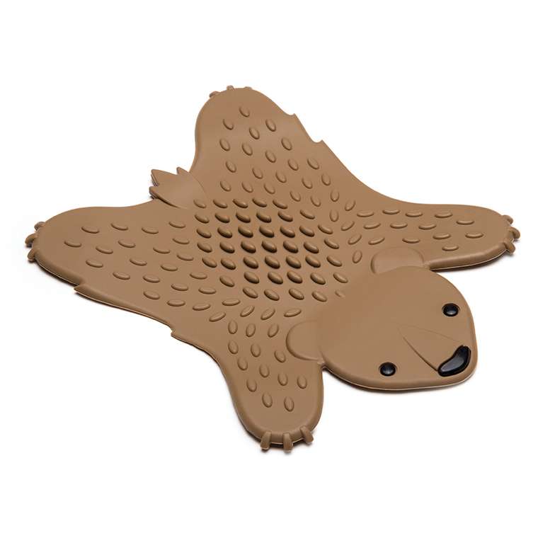 Подставка под горячее Grizzly коричневого цвета