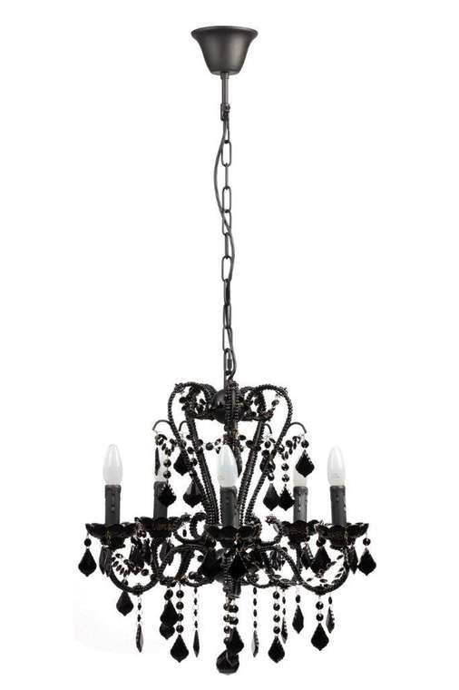 Люстра 19th C.Rococo Iron & Smoke Crystal Round Vol.I 