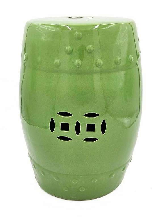 Кофейный стол зеленого цвета