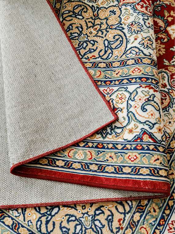 Ковер Silk shakira 80x150 красно-бежевого цвета