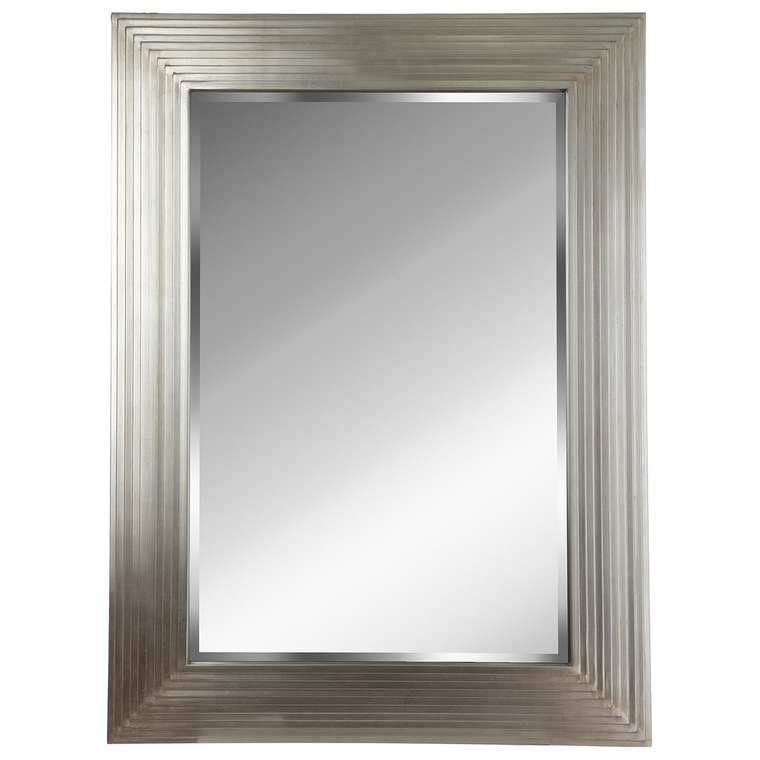Зеркало настенное Бредфорд цвета шампань серебро  